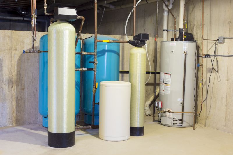 Water Softener System in Operation